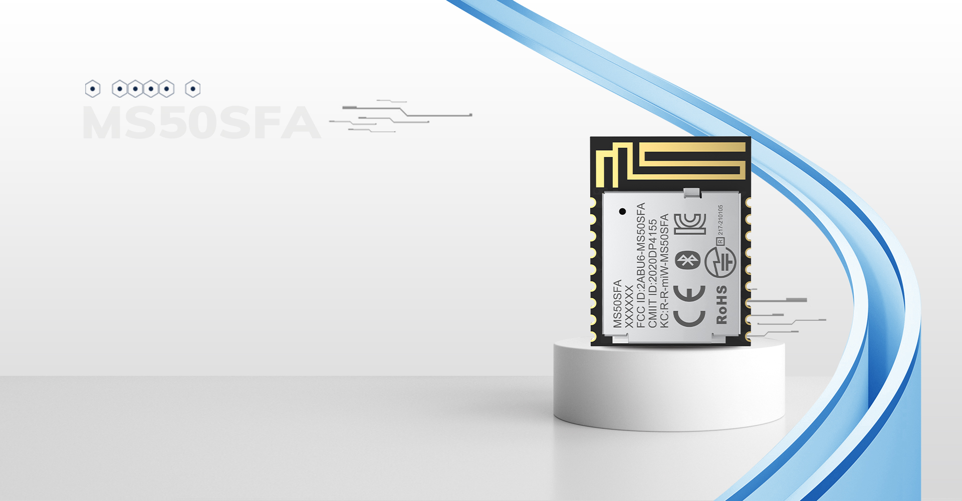 MS50SFA1-nRF52810-蓝牙模块，低功耗蓝牙-蓝牙模组-创新微MinewSemi
